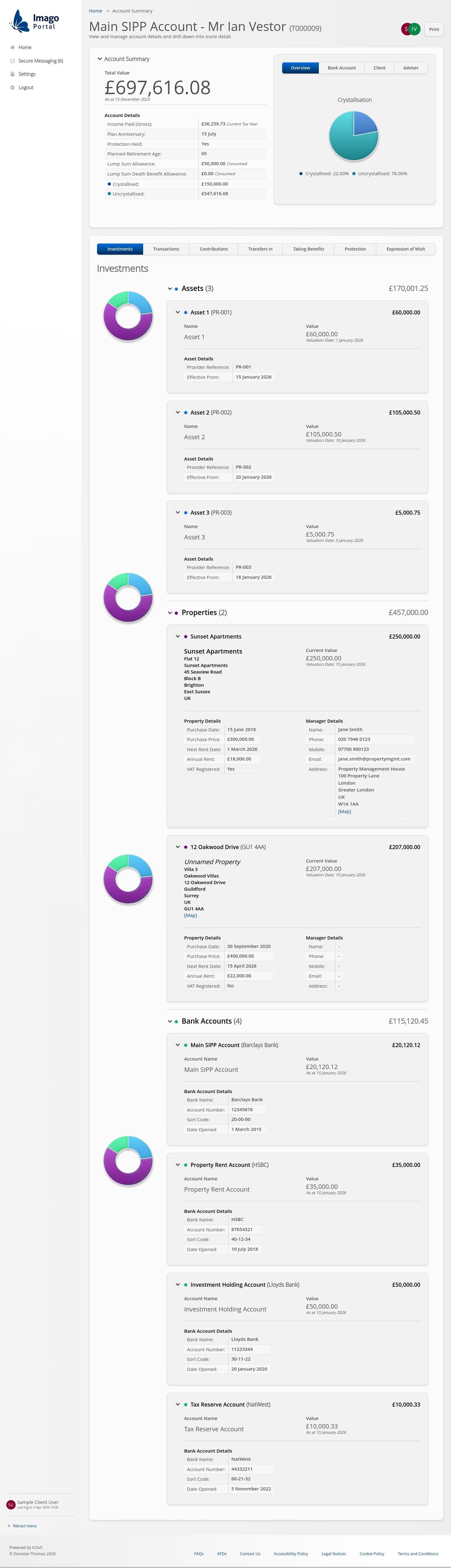 Role-Client > 02 Account Summary